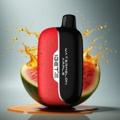 IGET Moon K5000 Puffs Watermeloen Appel 81.5g Mesh Coil 1.35 Ohm