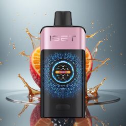 IGET ONE 12000 Puffs Bramenijs Duo Scherm 2700 mAh