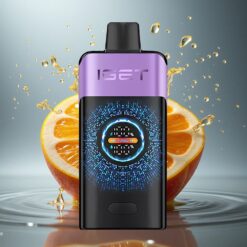 IGET ONE 12000 Puffs Druivenijs Curved Screen 2700 mAh