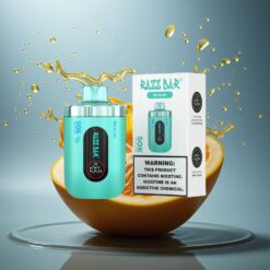 Razz Bar 50K Puffs Meneer Blauw 650 mAh 2% Nicotine Wegwerp Vape