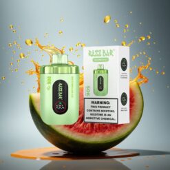 Razz Bar 50K Puffs Watermeloen IJs 650 mAh 2% nicotine