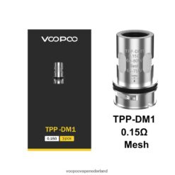 VOOPOO Coils Kopen - VOOPOO TPP spoelen (3 stuks) 064020585 tpp-dm1