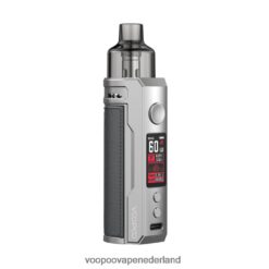 VOOPOO Kopen Nederland - VOOPOO DRAG S pod-mod-kit 064020204 zilver en donkergrijs