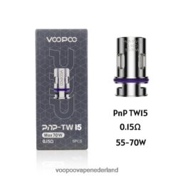 VOOPOO Nederland - VOOPOO PNP spoelen (5 stuks) 064020601 pnp-tw15