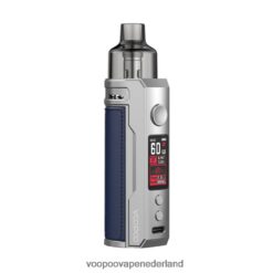 VOOPOO Vape Amsterdam - VOOPOO DRAG S pod-mod-kit 064020203 zilver blauw