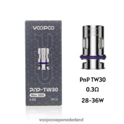 VOOPOO Vape Amsterdam - VOOPOO PNP spoelen (5 stuks) 064020603 pnp-tw30