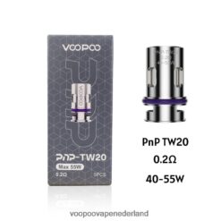 VOOPOO Vape Nederland - VOOPOO PNP spoelen (5 stuks) 064020602 pnp-tw20