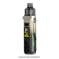 VOOPOO Vape Tank Nederland - VOOPOO ARGUS PRO pod-mod-kit 06402030 zwartachtig groen goud