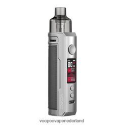 VOOPOO Vape Tank Nederland - VOOPOO DRAG X pod-mod-kit 064020180 zilver en donkergrijs